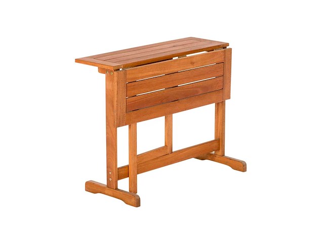 Merxx porto tuintafel, 90 x 60 cm, opvouwbaar - eucalyptus - afbeelding 2 van  2