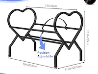 Merysan vinyl record houder - afbeelding 2 van  3