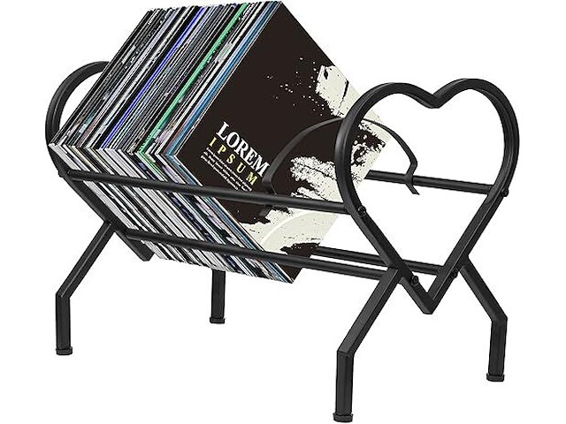 Merysan vinyl record houder - afbeelding 1 van  3