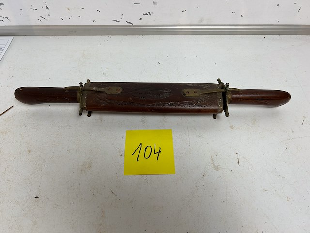 Mes en vork set in etui - afbeelding 1 van  2
