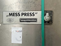 Mess press rvs papierpers - afbeelding 6 van  7