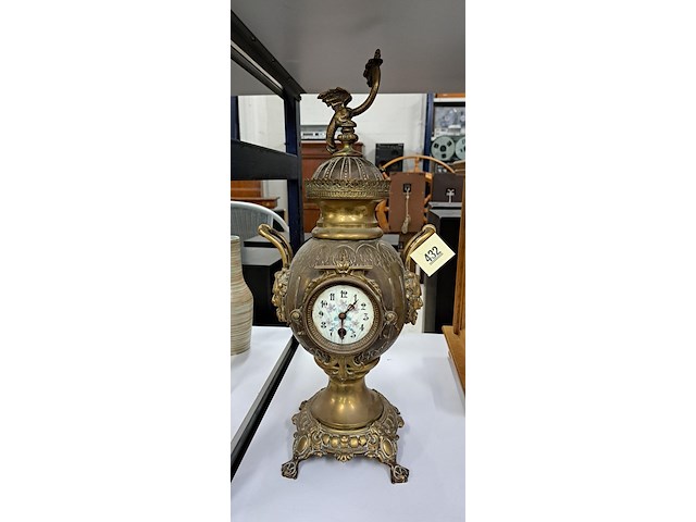 Messing klok - afbeelding 1 van  2