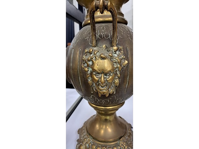 Messing klok - afbeelding 2 van  2