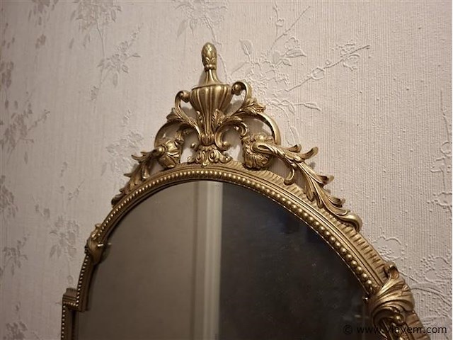 Messing spiegel - afbeelding 2 van  2