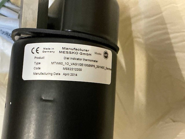 Messko mtw60 dial indicator thermometer (2x) - afbeelding 5 van  5