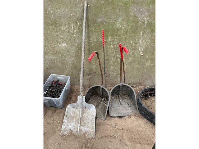 Mestbakje (2x) compleet met schop - afbeelding 3 van  3