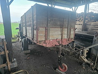 Mestkar enkel-as met dubbele molen - afbeelding 1 van  6