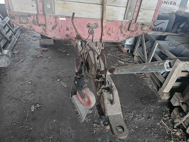 Mestkar enkel-as met dubbele molen - afbeelding 2 van  6