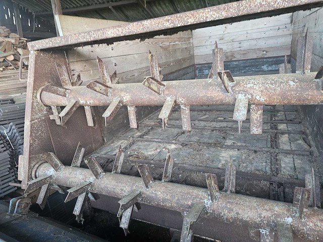 Mestkar enkel-as met dubbele molen - afbeelding 5 van  6