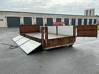 Met-co afzetcontainer + waterreservoir 6500l - afbeelding 2 van  11