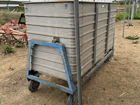 Metaal fruitkar/kipkar - afbeelding 2 van  5