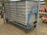 Metaal fruitkar/kipkar - afbeelding 3 van  5