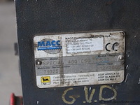 Metaalbandzaag macc special 400 csq met bouwjaar 2005, serienummer 71025, 530 kg en ce-gemarkeerd, werking niet gekend - afbeelding 2 van  4