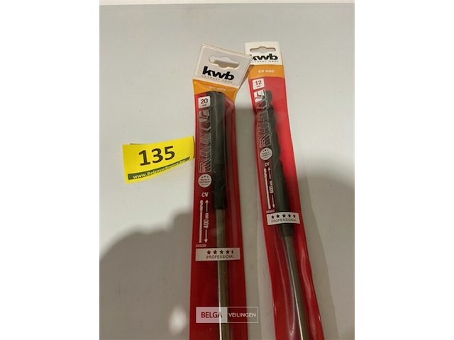 Metaalboor 20mm lengte 400mmm metaalboor 12mm lengte 600mm - afbeelding 3 van  3