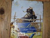 Metaalbord fino - afbeelding 2 van  2