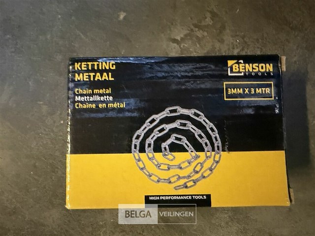 Metaalketting benson - afbeelding 3 van  4