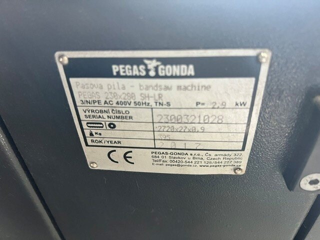 Metaallintzaag pegas sh-lr, rollerbaan ca. 6m (2,3) - afbeelding 9 van  9
