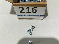 Metaalschroef m5x10 200 stuks - afbeelding 2 van  3