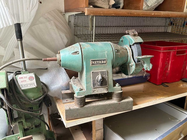 Metabo 7210d werkbankslijpmachine - afbeelding 1 van  2