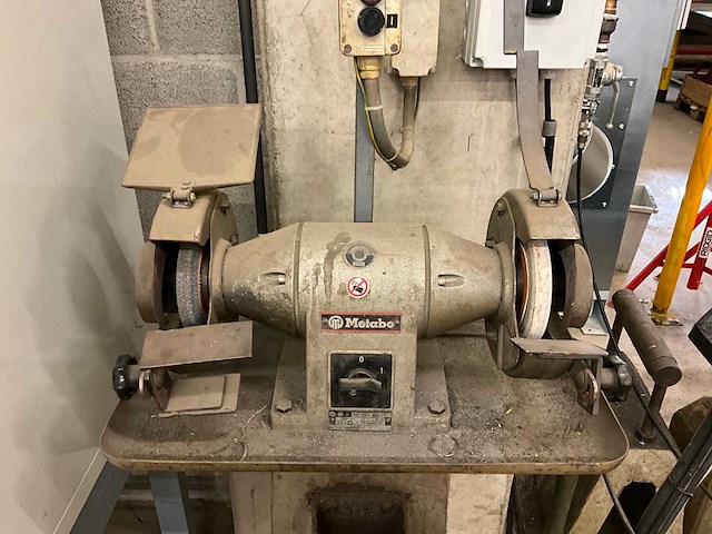 Metabo 7211 d dubbelsteens slijpmachine - afbeelding 1 van  6
