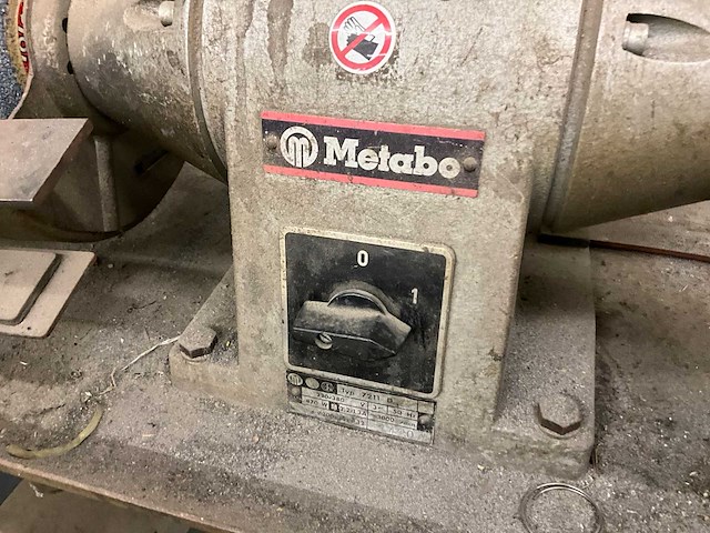 Metabo 7211 d dubbelsteens slijpmachine - afbeelding 3 van  6