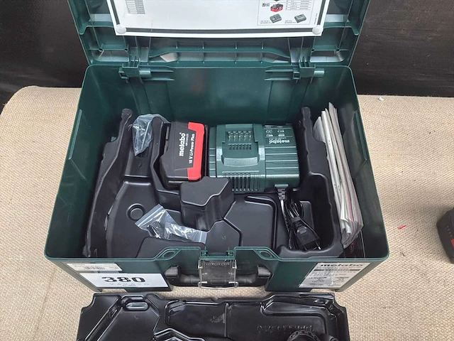 Metabo accu gereedschap combo set 2.1.1. 18v - afbeelding 5 van  6