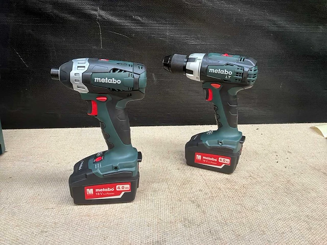Metabo accu gereedschap combo set 2.1.1. 18v - afbeelding 1 van  5