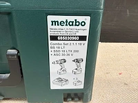 Metabo accu gereedschap combo set 2.1.1. 18v - afbeelding 5 van  5
