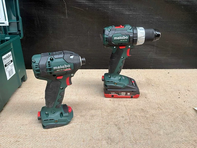 Metabo accu gereedschap combo set 2.1.11 18v - afbeelding 2 van  5
