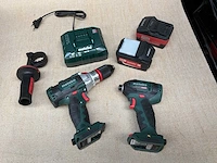 Metabo accu gereedschap combo set 2.1.15 18v - afbeelding 1 van  10