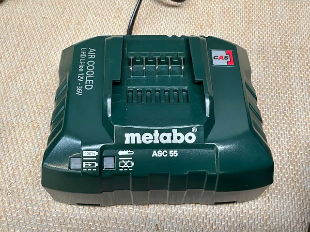 Metabo accu gereedschap combo set 2.1.15 18v - afbeelding 8 van  10