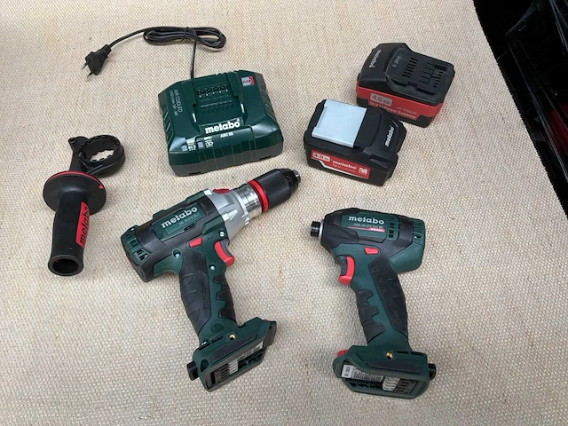 Metabo accu gereedschap combo set 2.1.15 18v - afbeelding 1 van  10