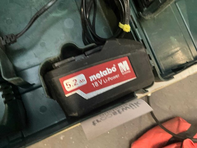 Metabo accu gereedschappen (2x) - afbeelding 2 van  11