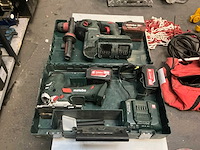 Metabo accu gereedschappen (2x) - afbeelding 1 van  11