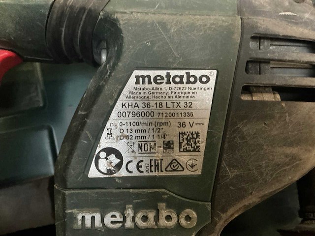 Metabo accu gereedschappen (2x) - afbeelding 7 van  11