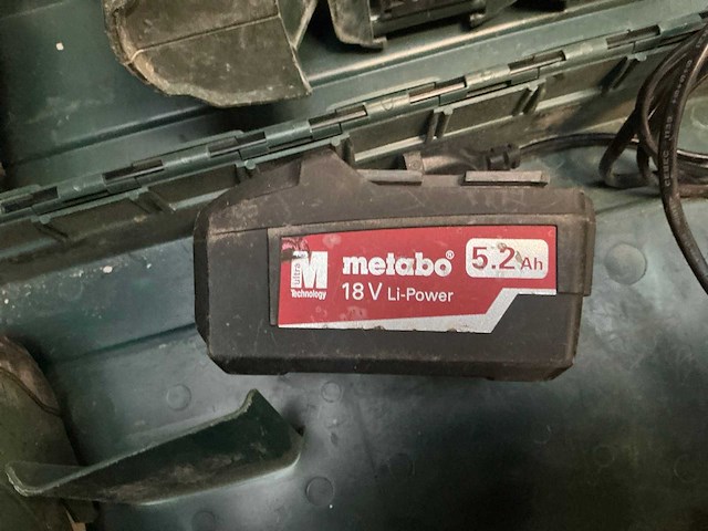 Metabo accu gereedschappen (2x) - afbeelding 11 van  11