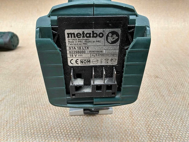 Metabo accu reciprozaag + decoupeerzaag - afbeelding 2 van  4