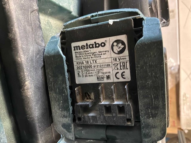 Metabo accugereedschap (3x) - afbeelding 4 van  4