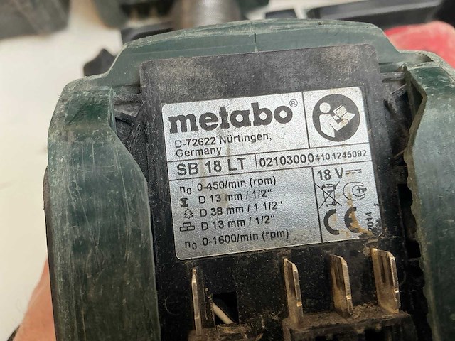 Metabo accugereedschap (4x) - afbeelding 2 van  11