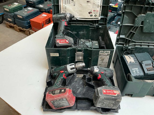 Metabo accugereedschap (4x) - afbeelding 6 van  11