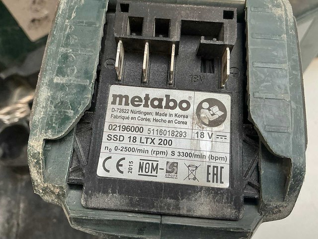 Metabo accugereedschap (4x) - afbeelding 10 van  11