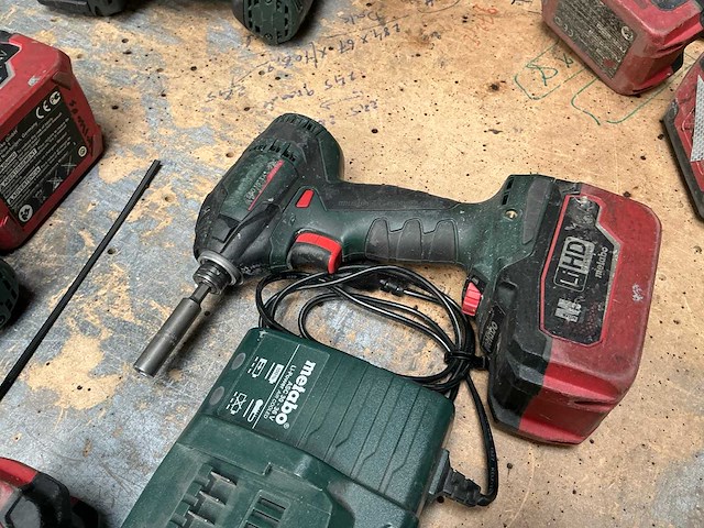 Metabo accugereedschappen (2x) - afbeelding 2 van  4