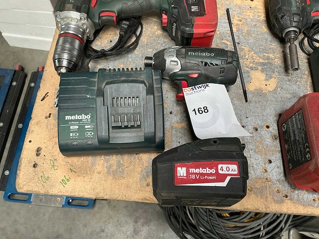 Metabo accugereedschappen (2x) - afbeelding 2 van  4
