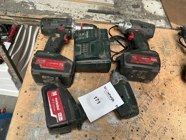 Metabo accugereedschappen (3x) - afbeelding 1 van  4