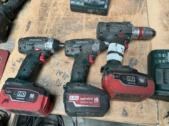 Metabo accugereedschappen (3x) - afbeelding 4 van  4