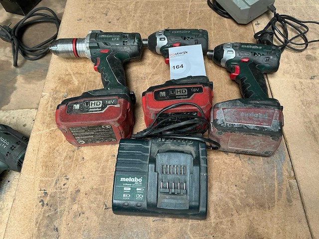 Metabo accugereedschappen (3x) - afbeelding 1 van  5