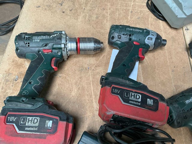 Metabo accugereedschappen (3x) - afbeelding 4 van  5