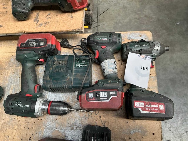 Metabo accugereedschappen (3x) - afbeelding 1 van  4