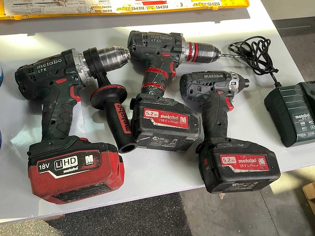 Metabo accugereedschappen (3x) - afbeelding 4 van  6