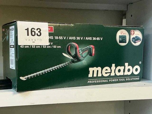 Metabo ahs 18-45v accu heggenschaar - afbeelding 2 van  3